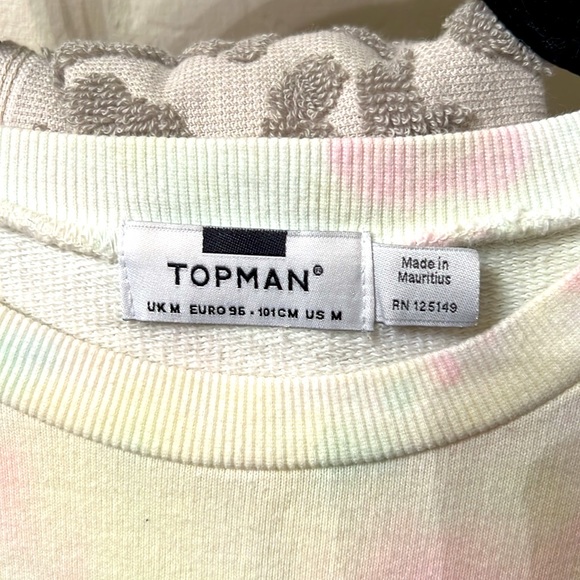 Topman Men’s sweatshirt tie die - Picture 2 of 3